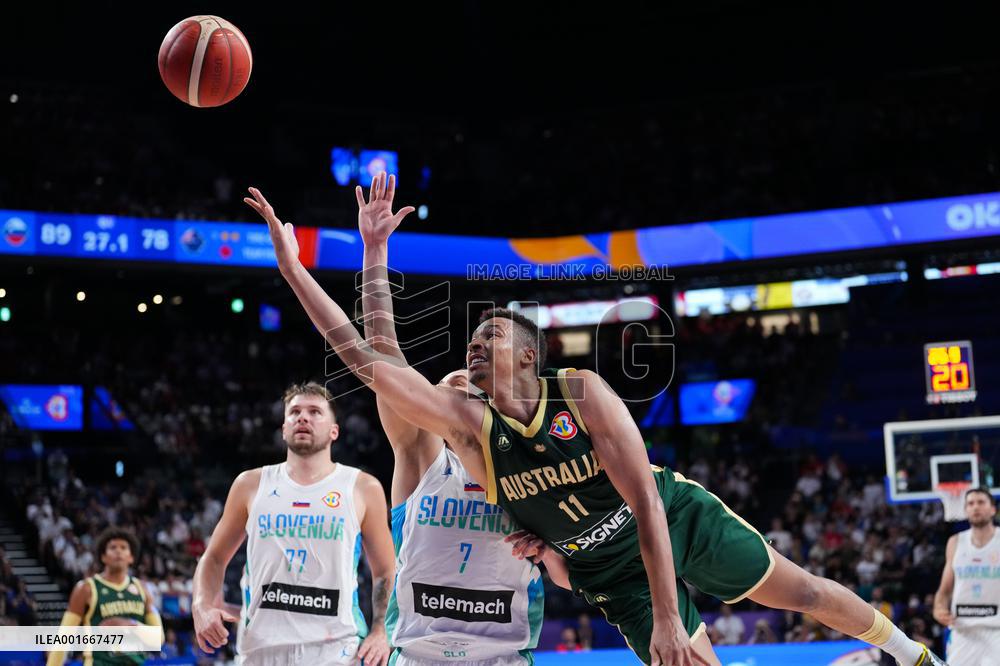 (SP)JAPAN-OKINAWA-BASKETBALL-FIBA WORLD CUP-SECOND ROUND-SLO VS AUS