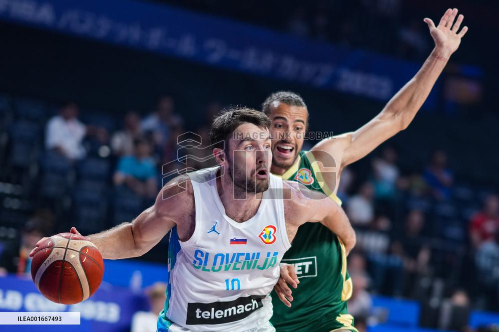 (SP)JAPAN-OKINAWA-BASKETBALL-FIBA WORLD CUP-SECOND ROUND-SLO VS AUS