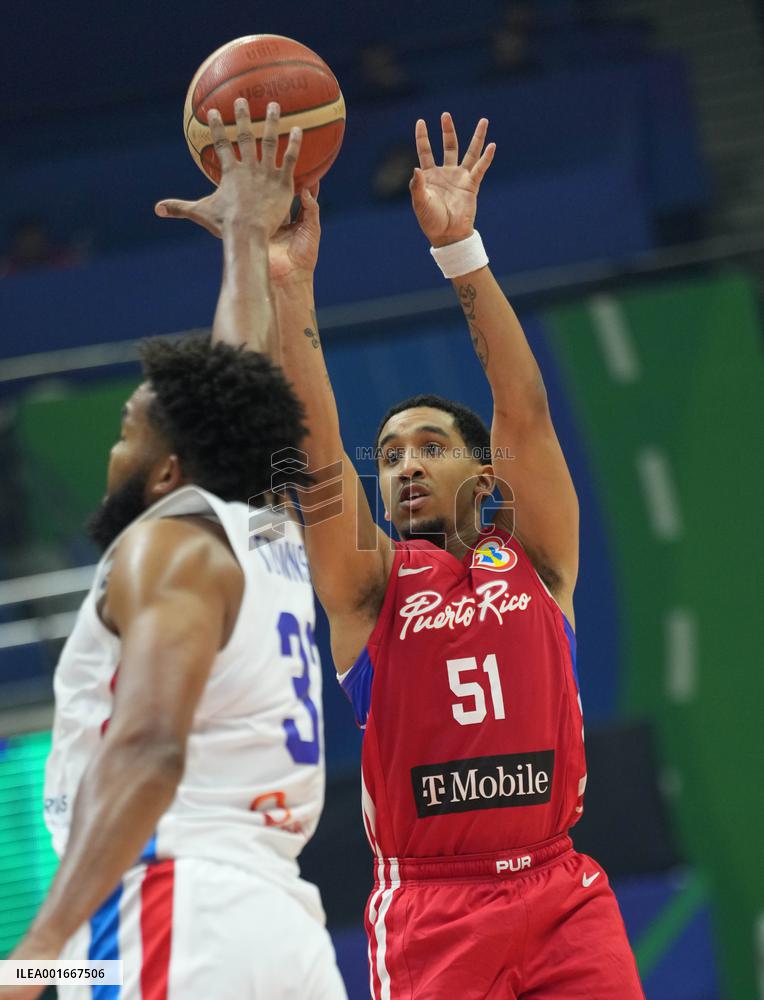 (SP)PHILIPPINES-MANILA-BASKETBALL-FIBA WORLD CUP-SECOND ROUND-DOM VS PUR