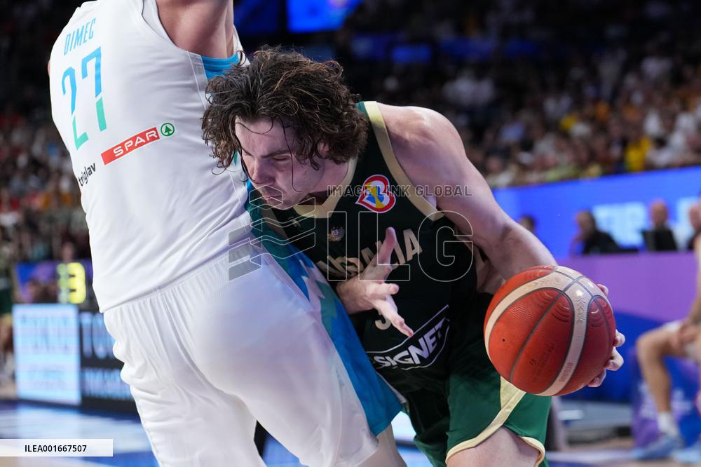 (SP)JAPAN-OKINAWA-BASKETBALL-FIBA WORLD CUP-SECOND ROUND-SLO VS AUS