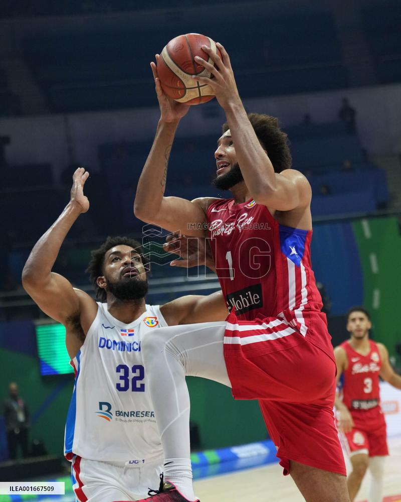 (SP)PHILIPPINES-MANILA-BASKETBALL-FIBA WORLD CUP-SECOND ROUND-DOM VS PUR