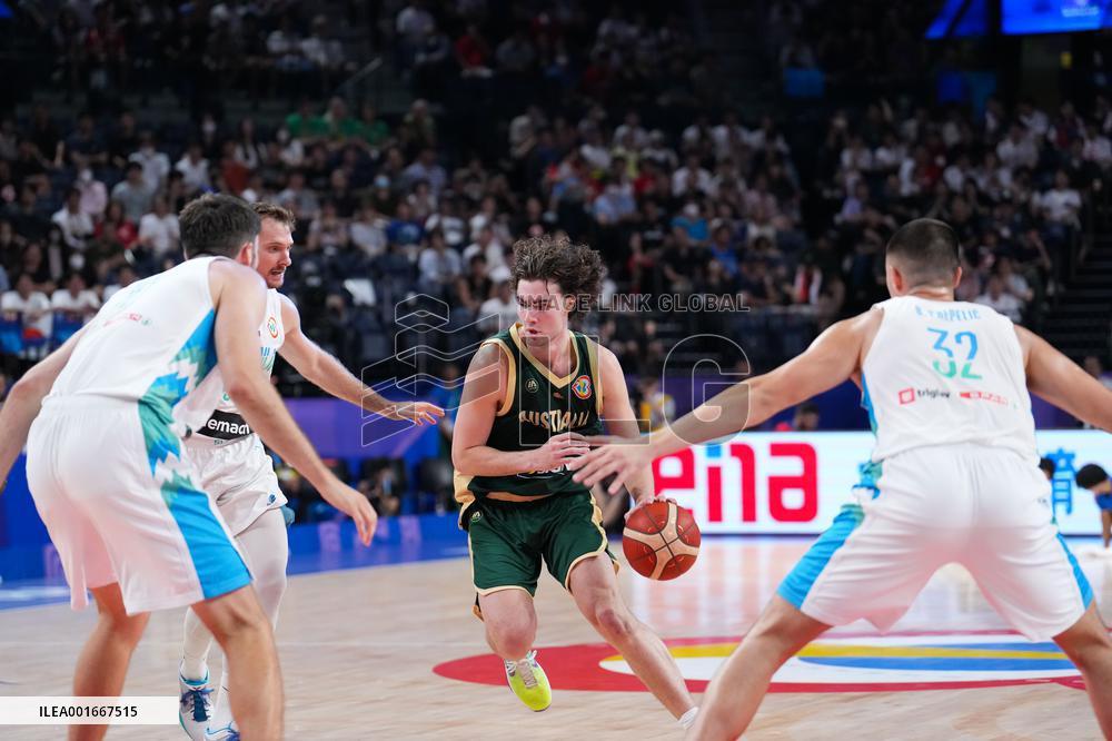 (SP)JAPAN-OKINAWA-BASKETBALL-FIBA WORLD CUP-SECOND ROUND-SLO VS AUS