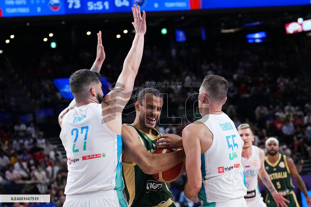 (SP)JAPAN-OKINAWA-BASKETBALL-FIBA WORLD CUP-SECOND ROUND-SLO VS AUS