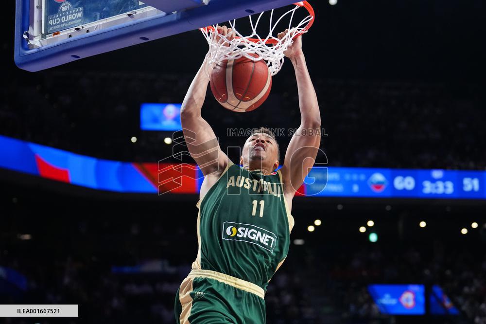 (SP)JAPAN-OKINAWA-BASKETBALL-FIBA WORLD CUP-SECOND ROUND-SLO VS AUS