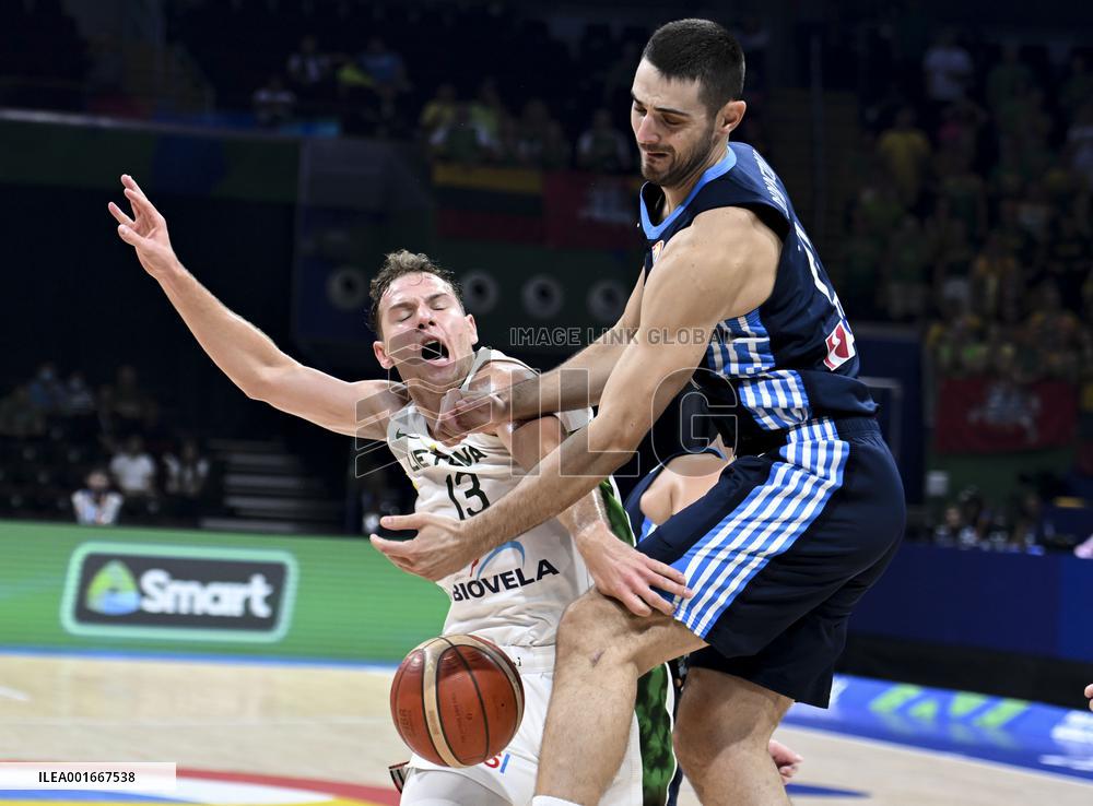 (SP)PHILIPPINES-MANILA-BASKETBALL-FIBA WORLD CUP-SECOND ROUND-GRE VS LTU