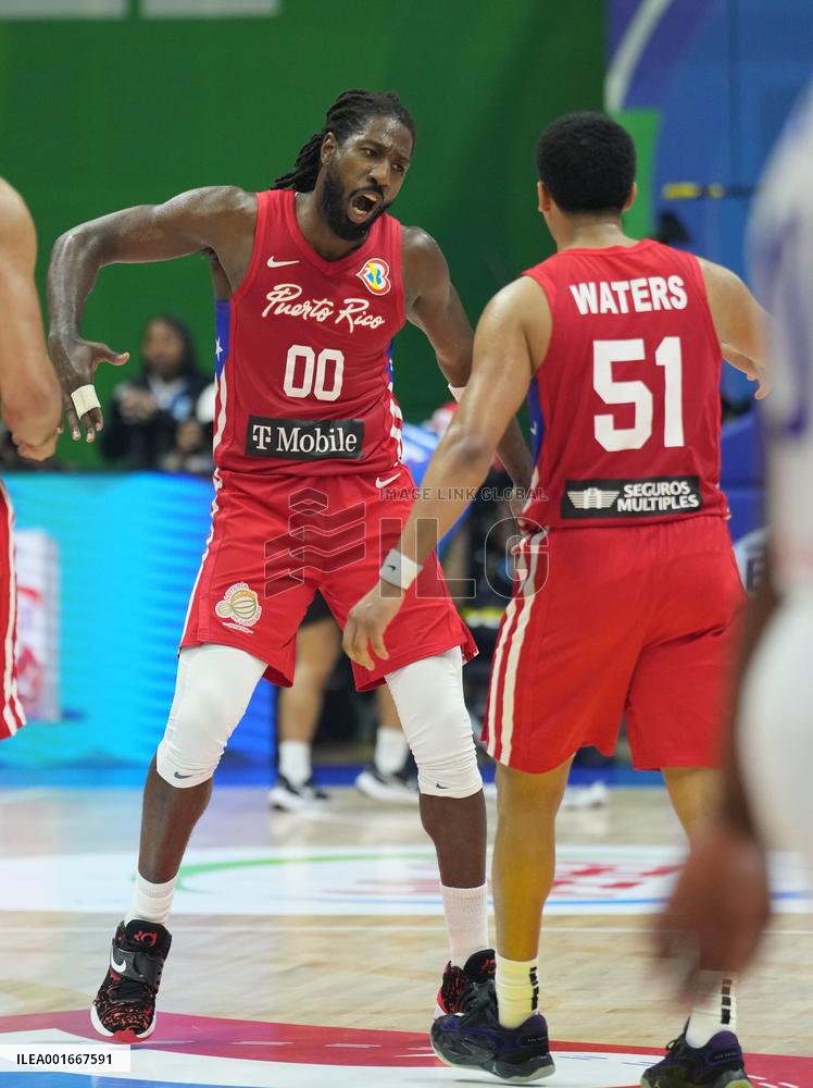 (SP)PHILIPPINES-MANILA-BASKETBALL-FIBA WORLD CUP-SECOND ROUND-DOM VS PUR