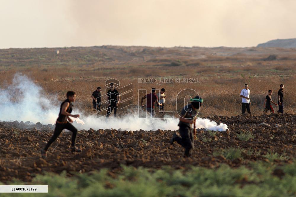 MIDEAST-GAZA-ISRAEL BORDER-CLASHES
