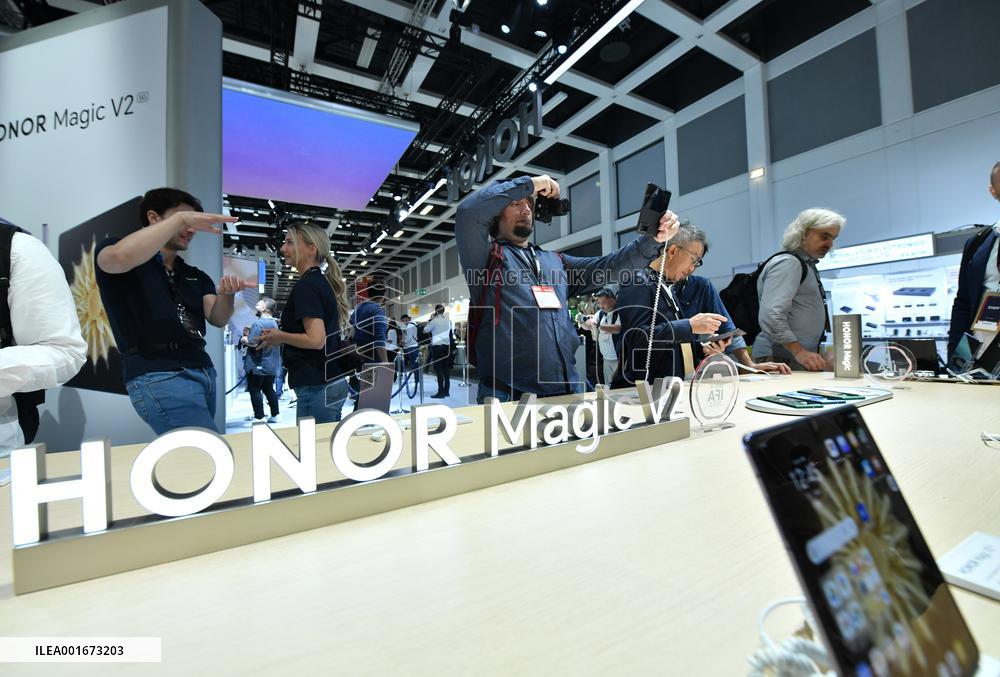 GERMANY-BERLIN-IFA 2023-CHINESE EXHIBITORS