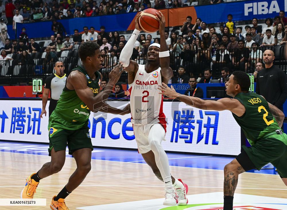 (SP)INDONESIA-JAKARTA-BASKETBALL-FIBA WORLD CUP-GROUP L-CAN VS BRA