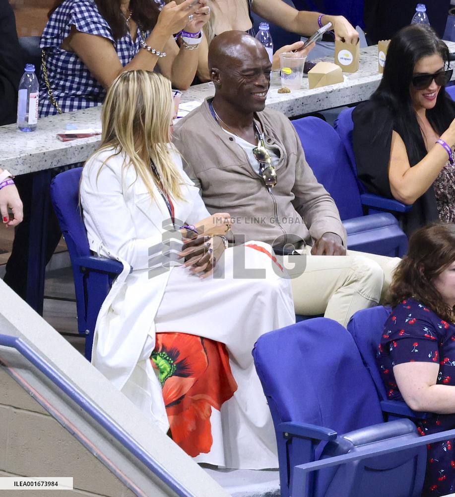 Seal Attends US Open - NYC