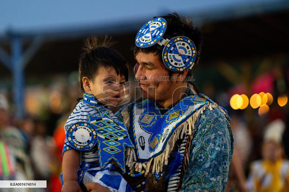 Powwow At James Smith Cree Nation - Saskatchewan