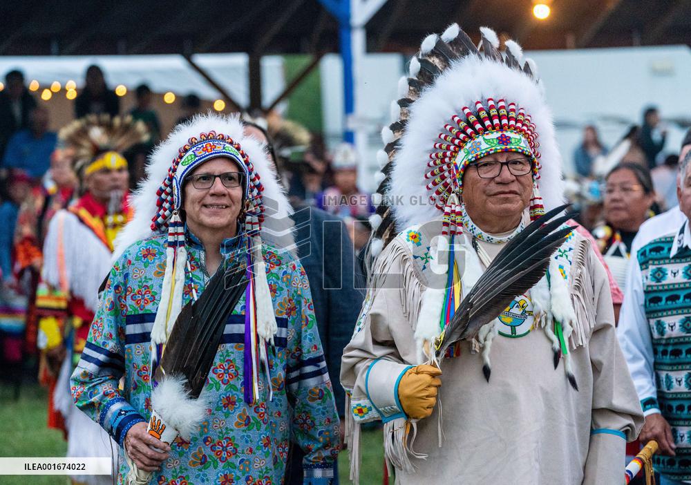 Powwow At James Smith Cree Nation - Saskatchewan