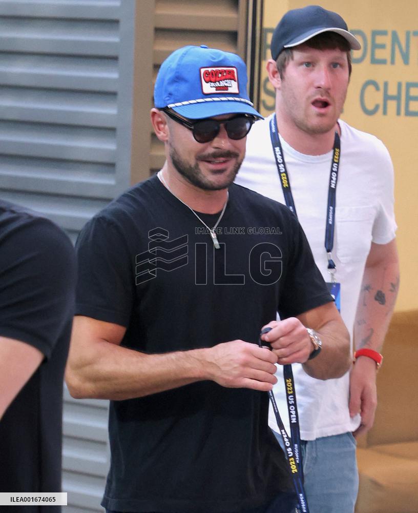 VIPs Arrive At US Open - NYC