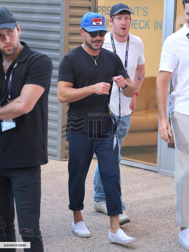 VIPs Arrive At US Open - NYC