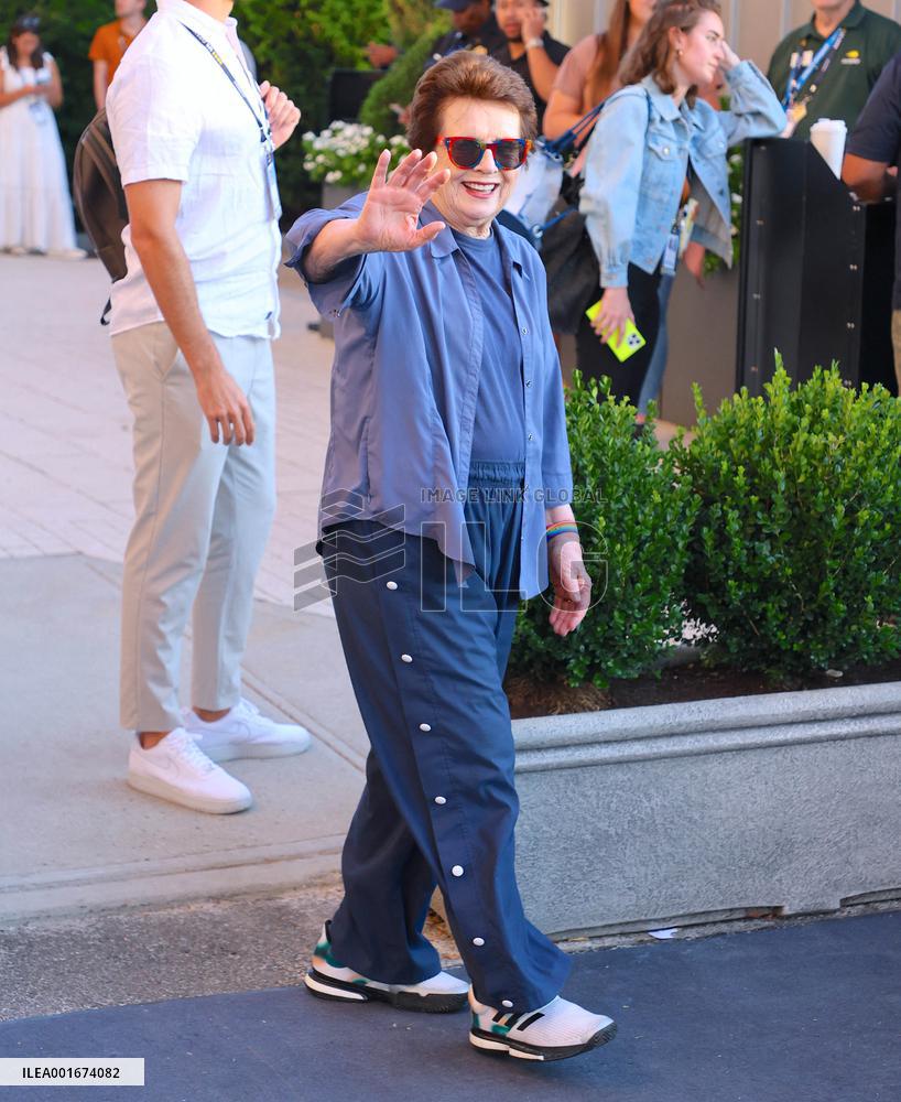 VIPs Arrive At US Open - NYC