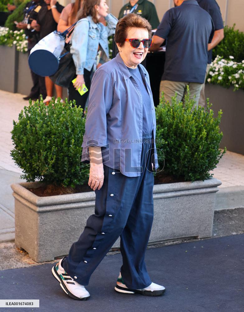 VIPs Arrive At US Open - NYC