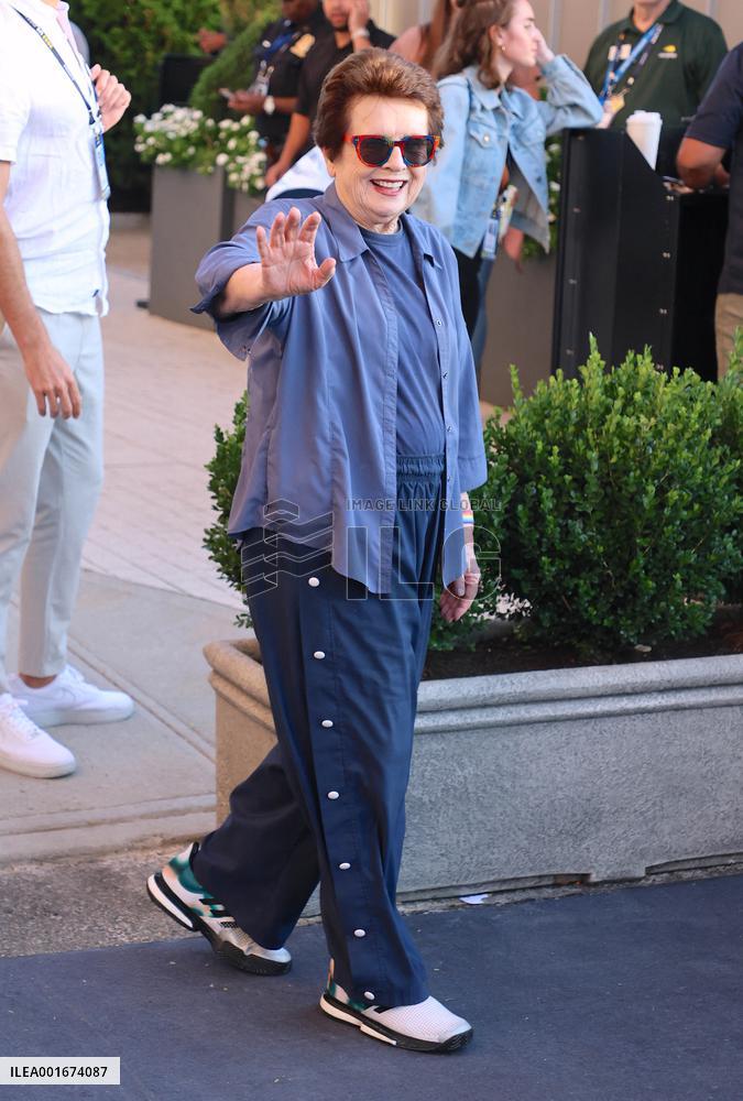 VIPs Arrive At US Open - NYC