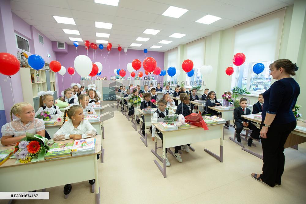 RUSSIA-ST. PETERSBURG-SCHOOL OPENING