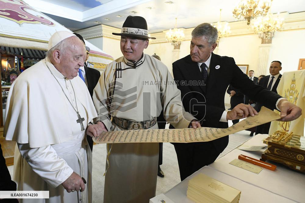 Pope Francis Visits Mongolia