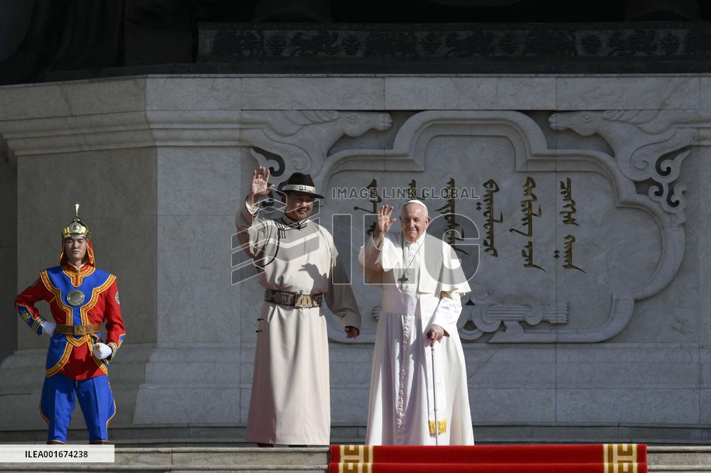 Pope Francis Visits Mongolia