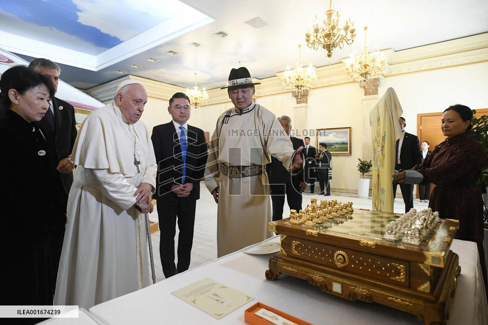 Pope Francis Visits Mongolia