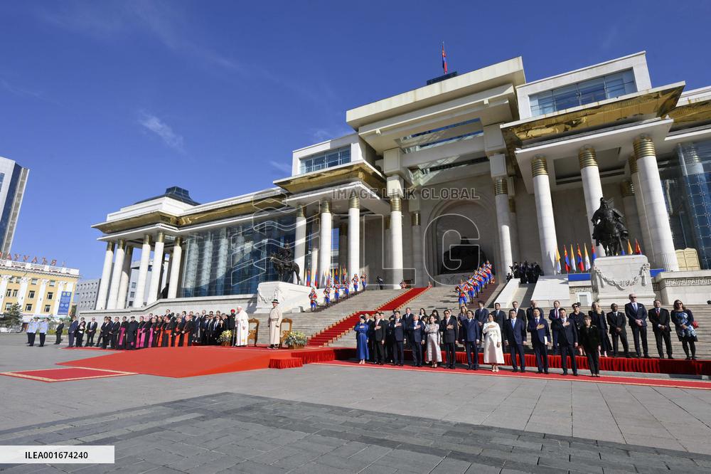 Pope Francis Visits Mongolia