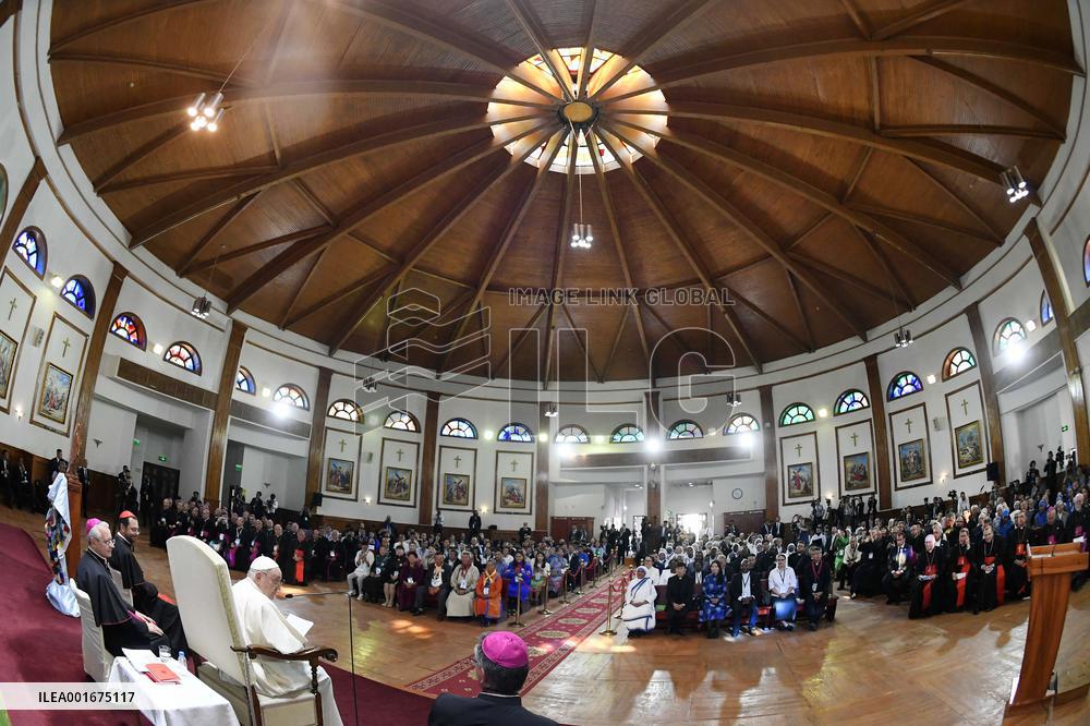 Pope Francis Visits Mongolia
