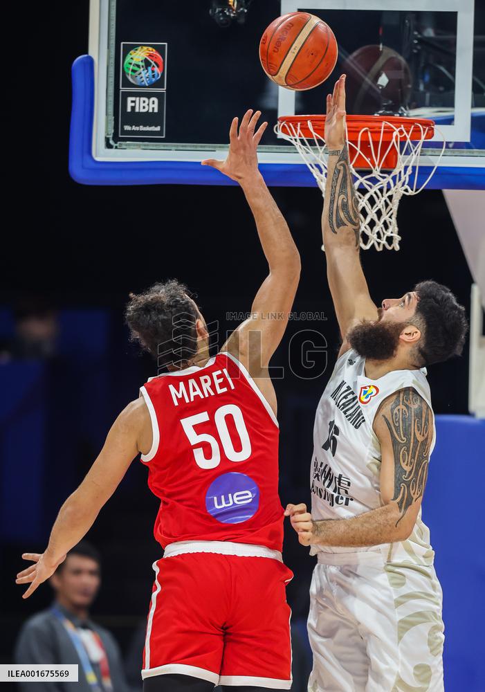 (SP)PHILIPPINES-MANILA-BASKETBALL-FIBA WORLD CUP-CLASSIFICATION ROUND-NZL VS EGY