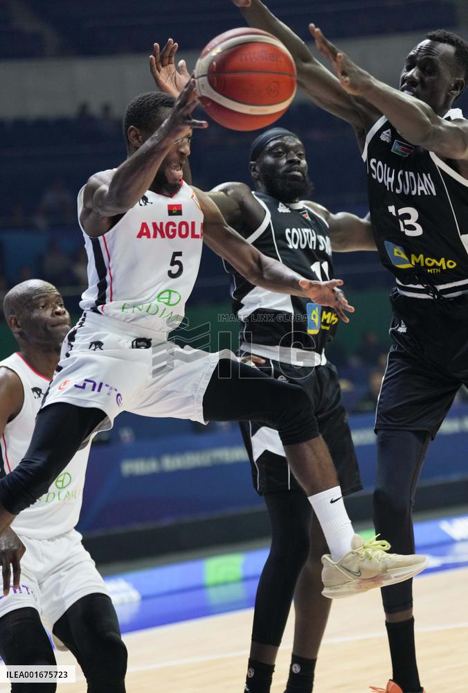 (SP)PHILIPPINES-MANILA-BASKETBALL-FIBA WORLD CUP-CLASSIFICATION ROUND-ANG VS SSD