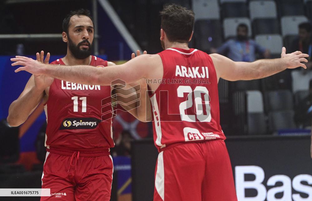 (SP)INDONESIA-JAKARTA-BASKETBALL-FIBA WORLD CUP-CLASSIFICATION ROUND-IRI VS LBN