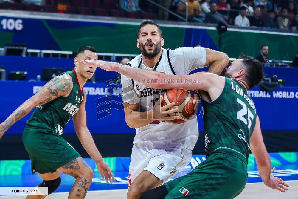 (SP)PHILIPPINES-MANILA-BASKETBALL-FIBA WORLD CUP-CLASSIFICATION ROUND-MEX VS JOR