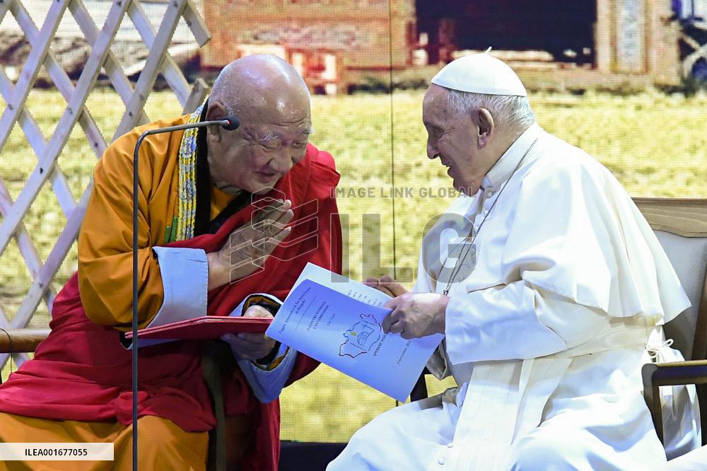 Pope Francis Visits Mongolia