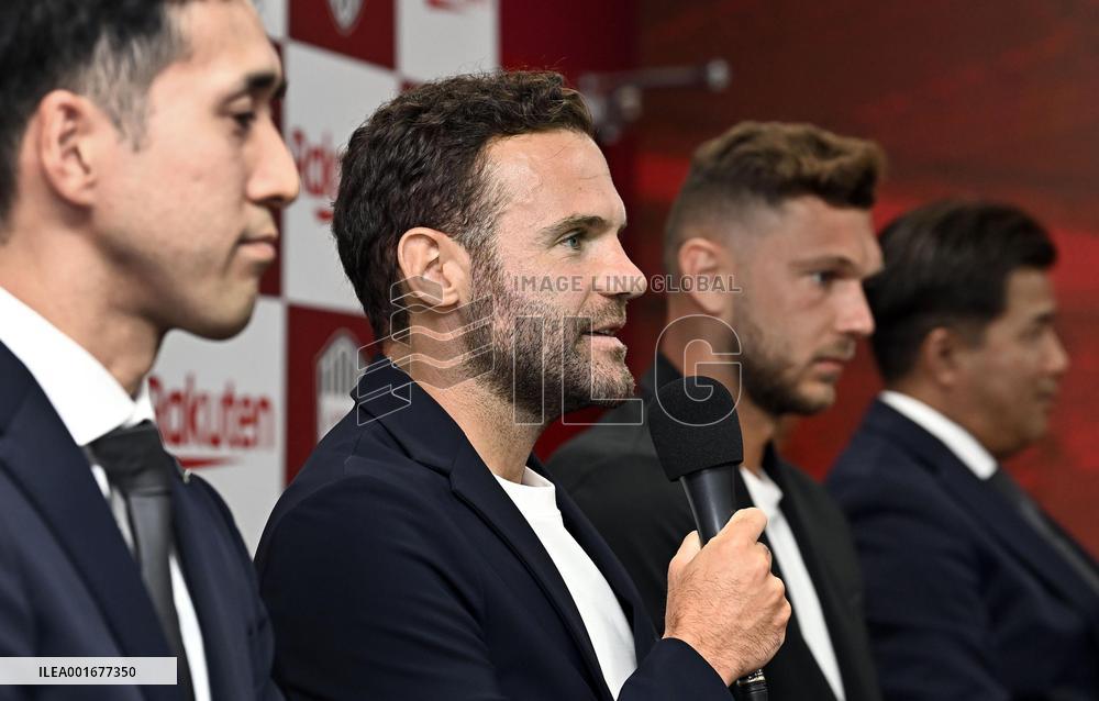 Football: Former Spain attacker Mata joins Vissel Kobe