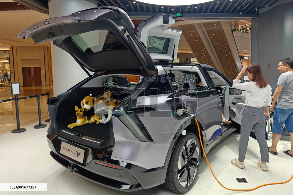 Customers Experience HiPhi Electric Vehicles in Shanghai