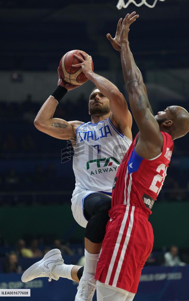 (SP)PHILIPPINES-MANILA-BASKETBALL-FIBA WORLD CUP-SECOND ROUND-ITA VS PUR