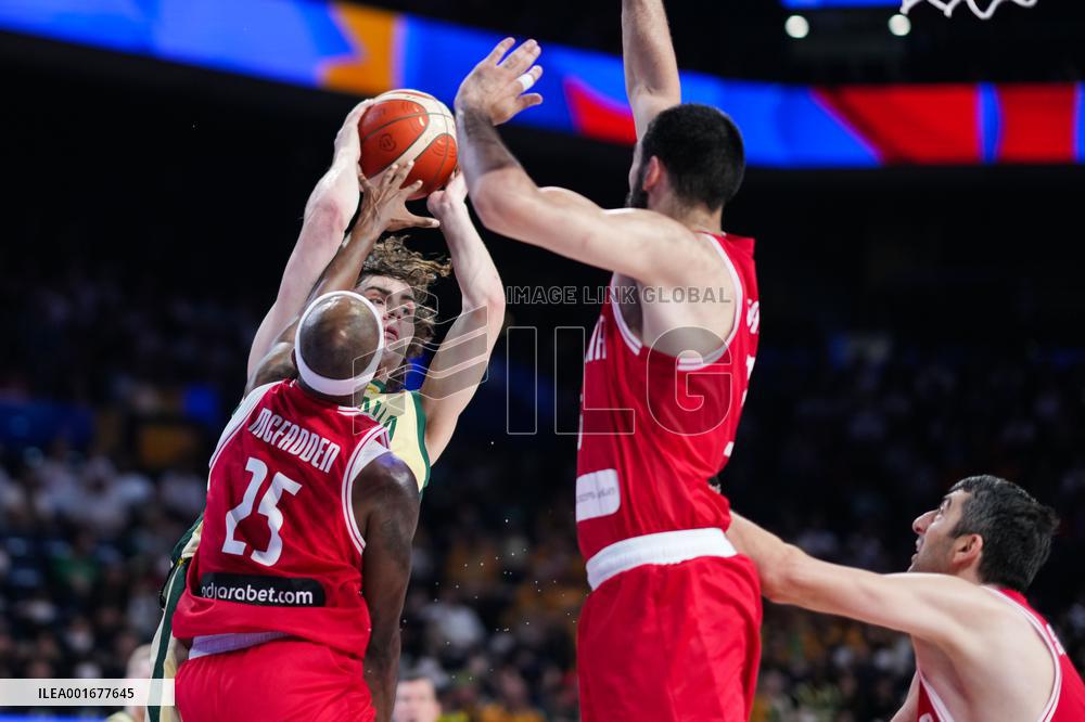 (SP)JAPAN-OKINAWA-BASKETBALL-FIBA WORLD CUP-SECOND ROUND-AUS VS GEO
