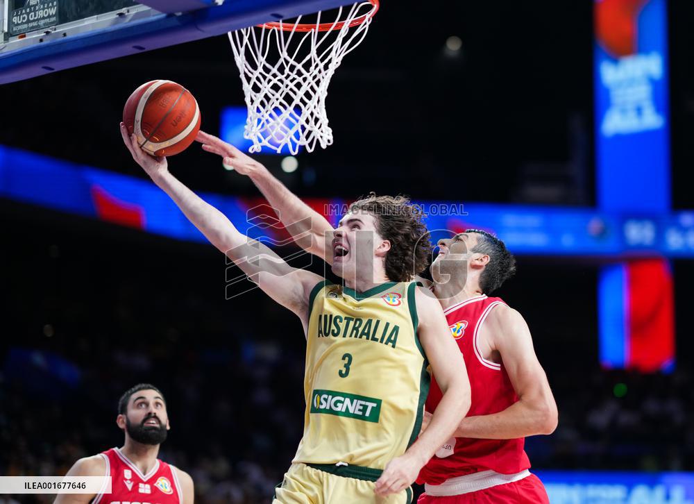 (SP)JAPAN-OKINAWA-BASKETBALL-FIBA WORLD CUP-SECOND ROUND-AUS VS GEO