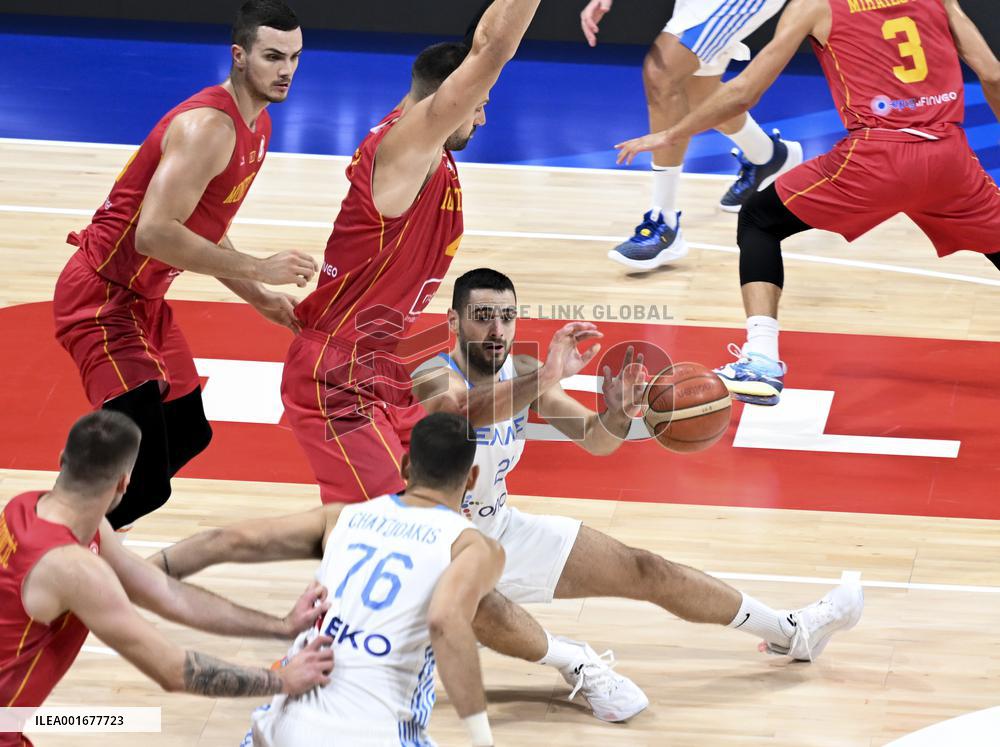 (SP)PHILIPPINES-MANILA-BASKETBALL-FIBA WORLD CUP-SECOND ROUND-GRE VS MNE