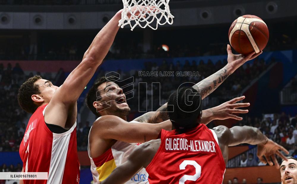 (SP)INDONESIA-JAKARTA-BASKETBALL-FIBA WORLD CUP-GROUP L-ESP VS CAN