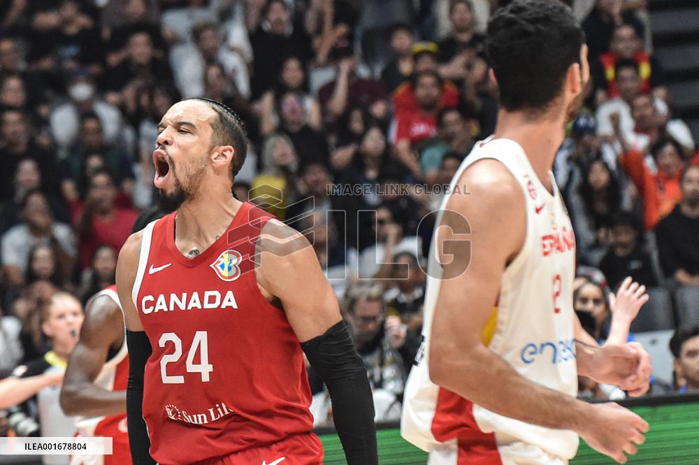(SP)INDONESIA-JAKARTA-BASKETBALL-FIBA WORLD CUP-GROUP L-ESP VS CAN