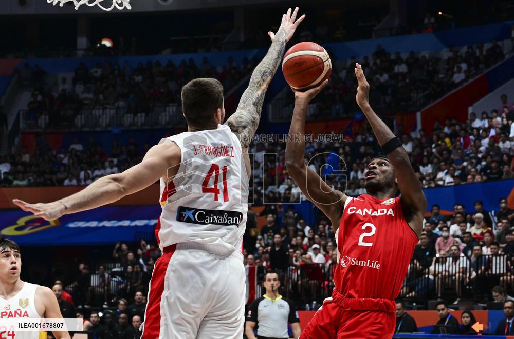 (SP)INDONESIA-JAKARTA-BASKETBALL-FIBA WORLD CUP-GROUP L-ESP VS CAN