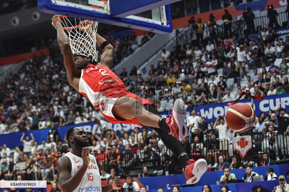 (SP)INDONESIA-JAKARTA-BASKETBALL-FIBA WORLD CUP-GROUP L-ESP VS CAN