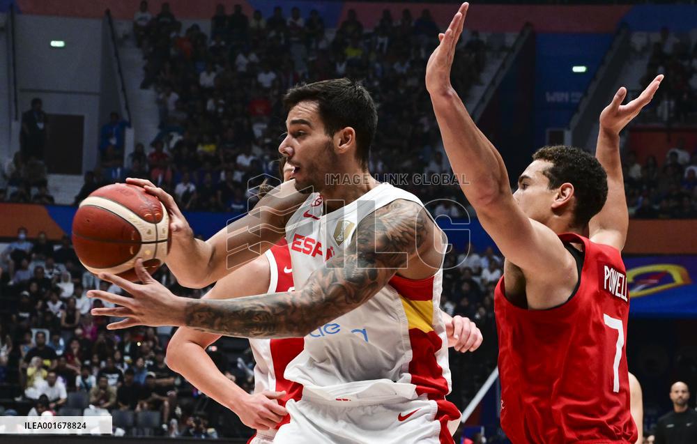 (SP)INDONESIA-JAKARTA-BASKETBALL-FIBA WORLD CUP-GROUP L-ESP VS CAN
