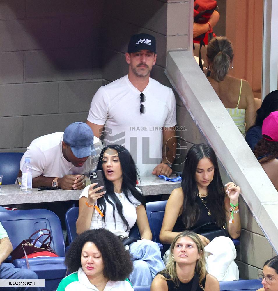 US Open - Celebs In The Stands