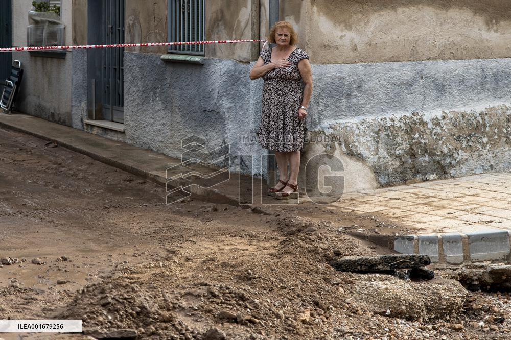 Torrential Rain Causes Major Flooding - Spain