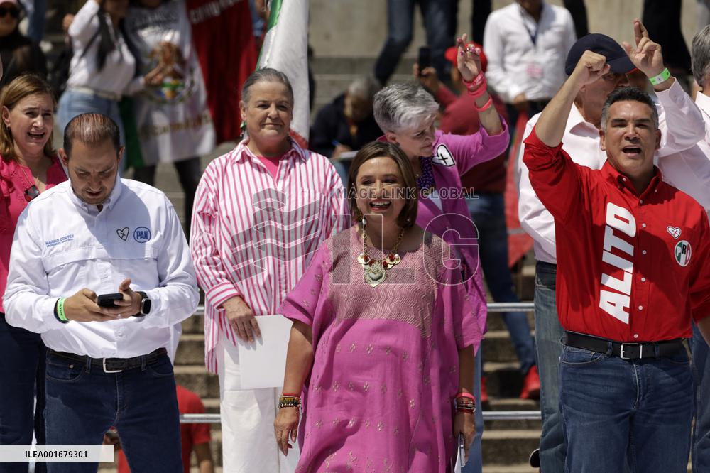 Xochitl Galvez Hailed As Opposition Candidate For 2024 Election - Mexico
