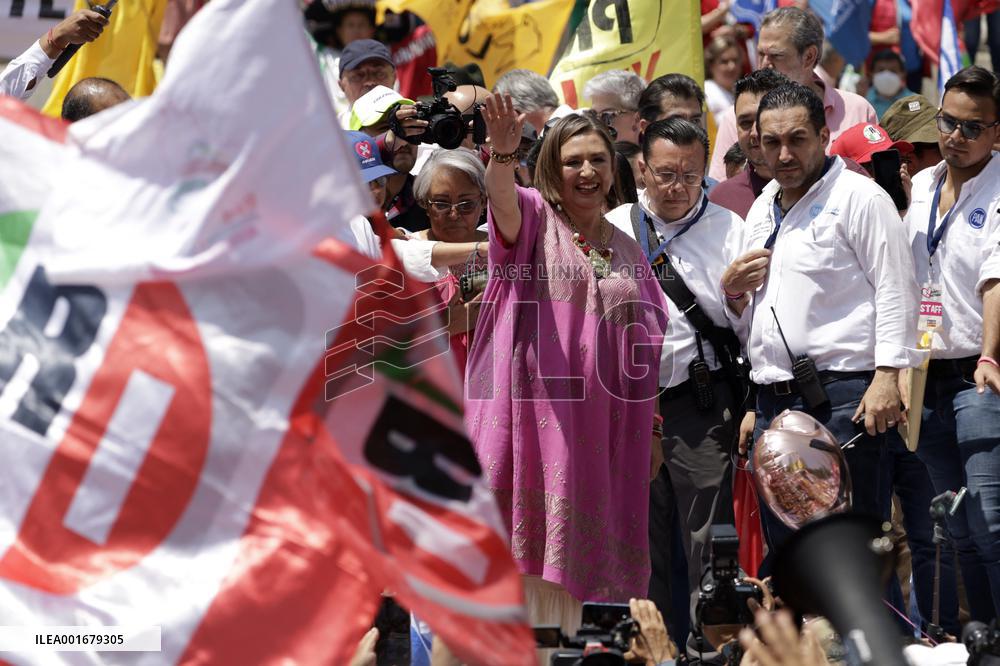 Xochitl Galvez Hailed As Opposition Candidate For 2024 Election - Mexico