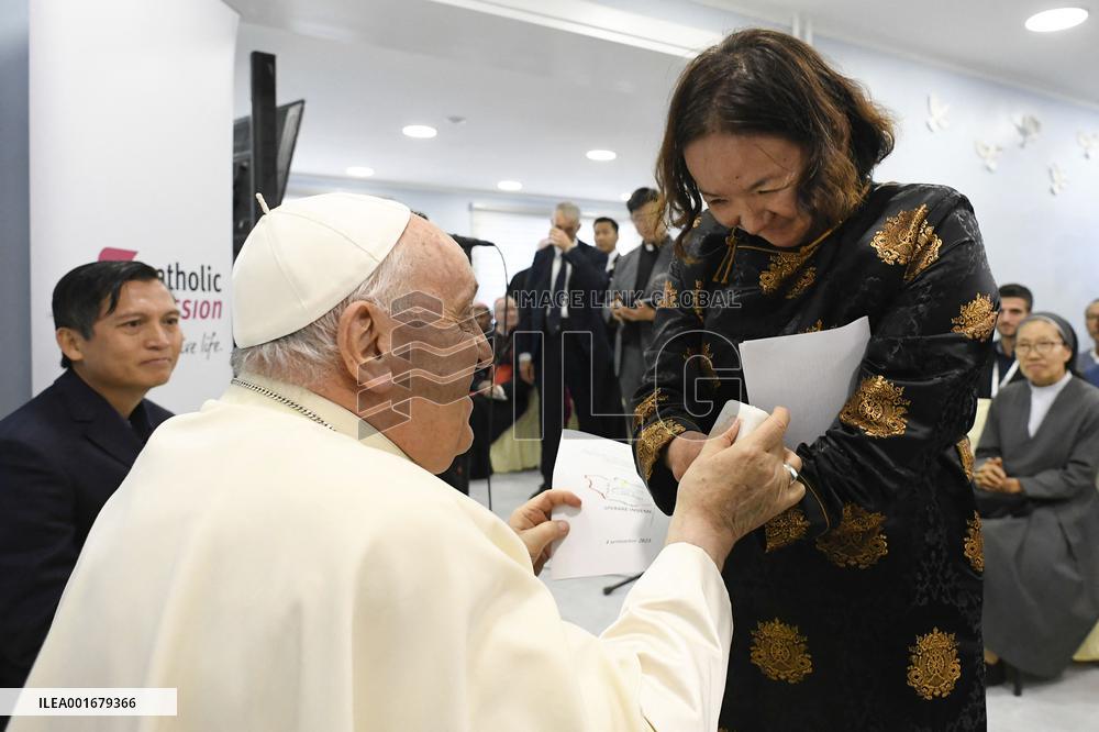 Pope Francis Visits Mongolia