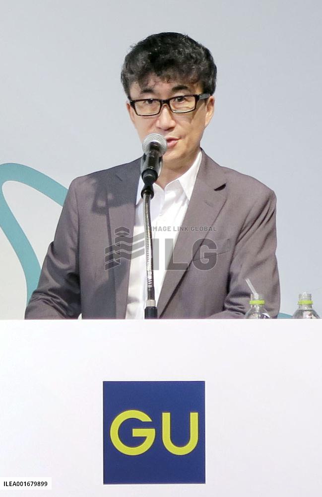 G.U. CEO Osamu Yunoki