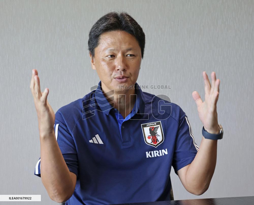 Football: Japan U-22 coach Go Oiwa